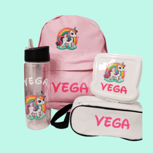 Conjunto discovery con botella de plastico rigida y pajita