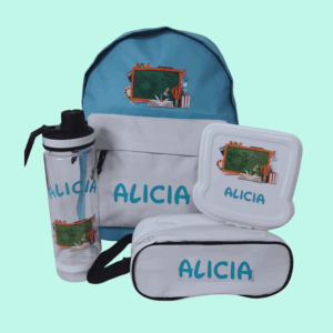 Conjunto discovery con botella de plastico rigida y tapon de rosca