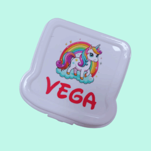 Fiambrera Sandwich Unicornio