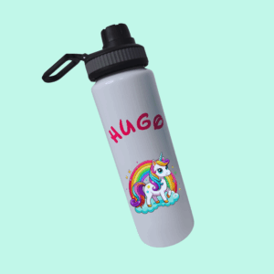 Botella aluminio tapon rosca